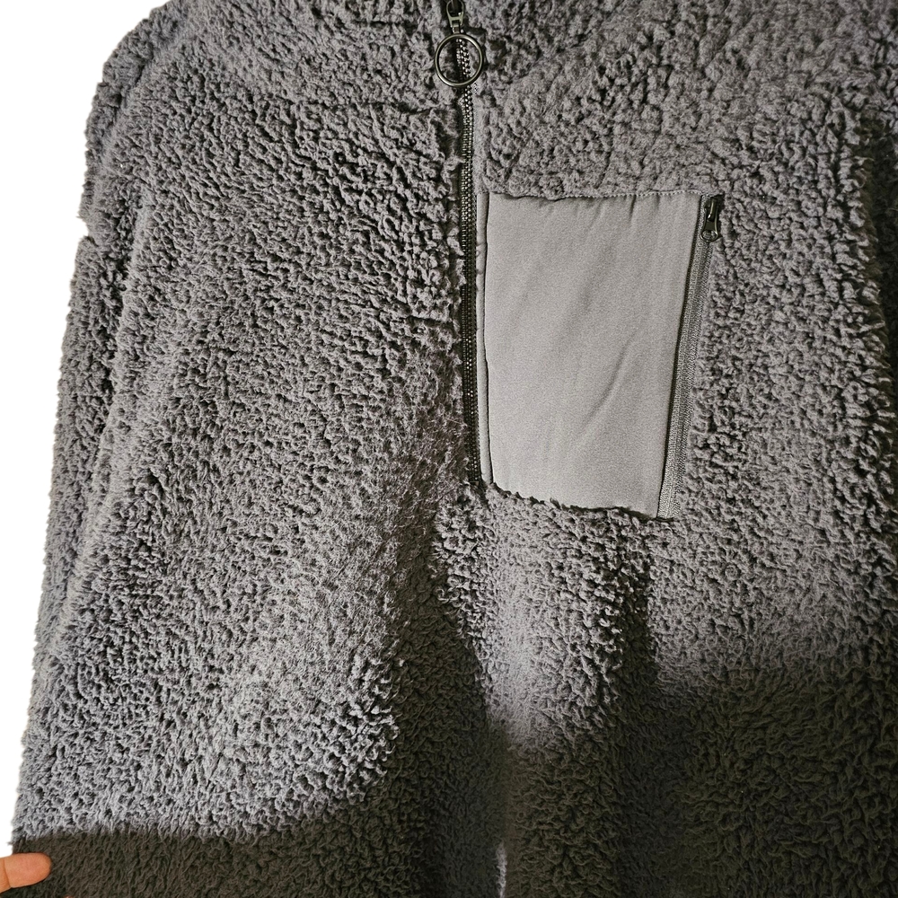 Torrid Size 6 Charcoal Teddy Jacket - Picture 3 of 5